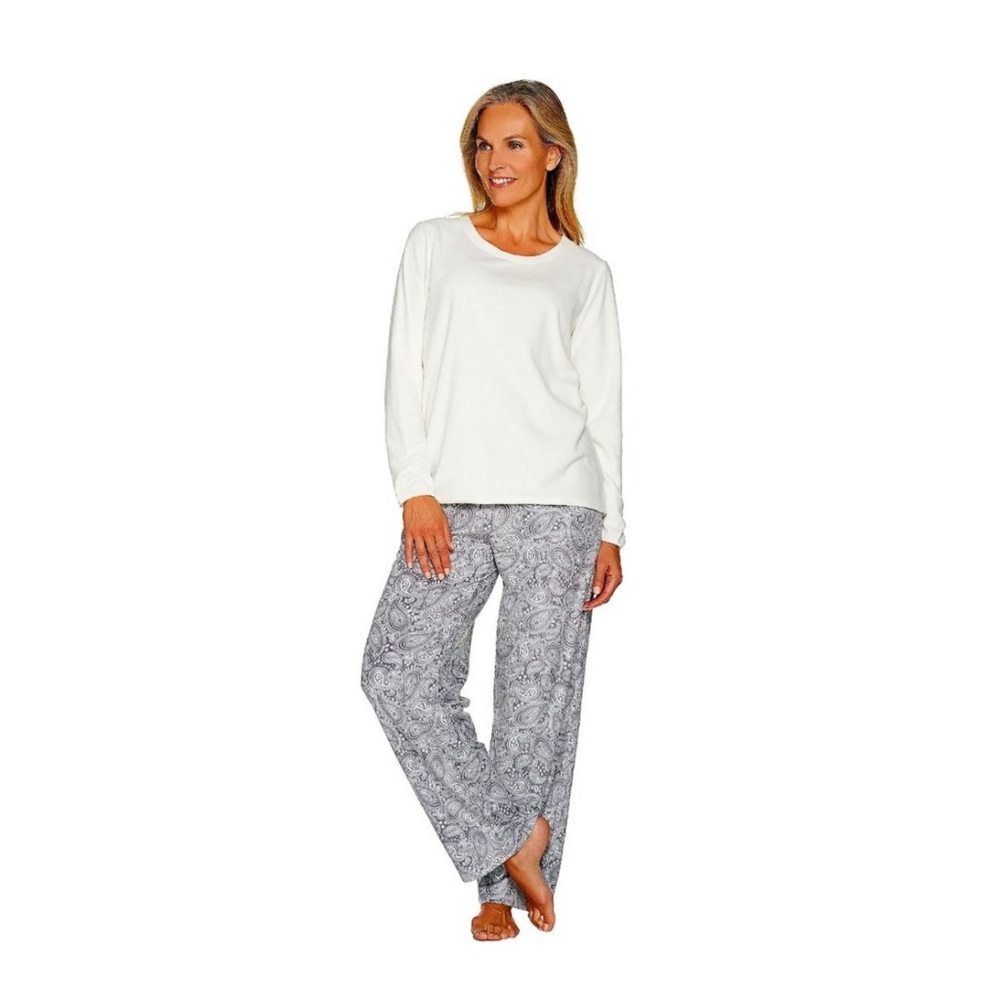 BRAND NEW STAN HERMAN MICRO FLEECE PAJAMA SET MEDIUM SIZE